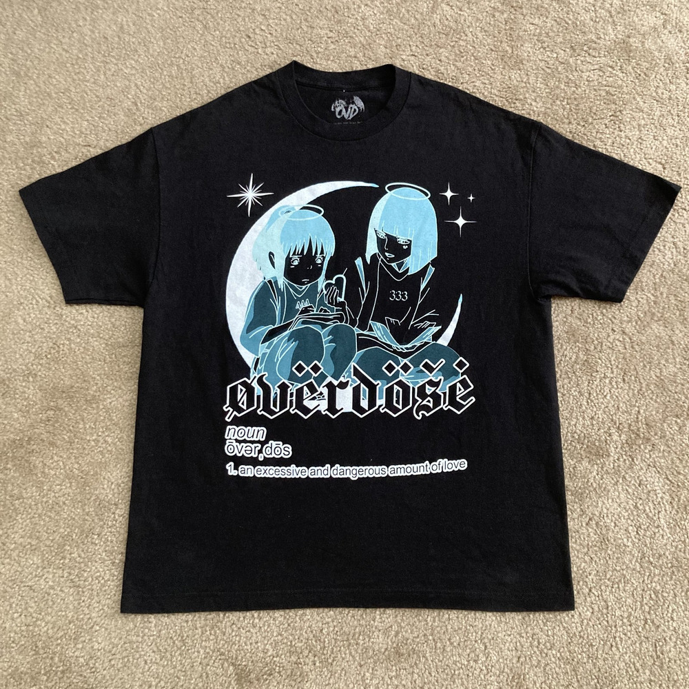 OVD Whathappenedtogod Graphic XL T-Shirt "Øvërdöšė" A Dangerous Amount of Love